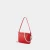 Courreges Handtas met wolkenketting – – Leer – Rood