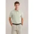 WE Fashion polo fijn gebreid lichtgroen