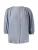 sessun Blouse ‘A VIEW’  blauw denim / lichtblauw / zwart