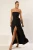 TRENDYOLMİLLA Dames Zwart Effen Maxi Mouwloos Diploma-uitreiking / Gala Bodycon Avond & Gala Jurk