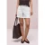 Street One Dames Mid Waist chino shorts in een casual pasvorm in Wit