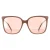 Jimmy Choo SCILLA/S FWM 2S nude roze flash zilver spiegel zonnebril