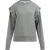 Dreimaster jumper takelage Dames grijs melange
