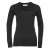 Russell Collection Dames/Dames Marl V Hals Sweatshirt (Zwart)
