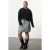 Trendyol Curve Dames Zwart Effen Lang Oversized Grote maten Sweatshirts