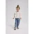 NAME IT MINI mom jeans NMFBELLA met hartjes medium blue denim