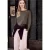 Street One Studio Dames Basic shirt in Bruin