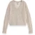 Scotch & Soda Boucl V-neck Relaxed Pullover Oatmeal Melange