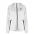Nike Dames/Dames Effen Full Zip Hoodie (Grijs)