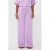 Ydence high waist casual broek lila