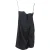 Temperley London strapless mini-jurk met ruches in zwarte zijde