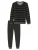 SCHIESSER Pyjama lang ‘Casual Nightwear’  donkergrijs / zwart