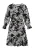 FELIPA Jurk ‘Fashion Look’  zwart / wit