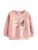 Next Sweatshirt  bruin / rosa / zwart / wit