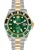 Philipp Plein Analoog horloge  goud / grasgroen / zilver