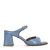 Manfield lakleren muiltjes blauw