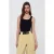 Aansluitend Mouwloze Katoenmix Cami Blouse