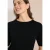 Cecil Dames Basic Shirt met boothals in Zwart