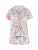 PJ Salvage Korte pyjama ‘Garden Dream’  pasteelgeel / gemengde kleuren