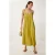 Losse Fit Midi-jurk met U-hals