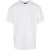 Urban Classics Heren Driehoek Insert T-shirt (Wit)