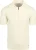 No Excess Half Zip Poloshirt Off White