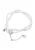 faina Ketting  zilver / parelwit