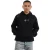 Diesel Heren S-Macs Katoenen Hoodie Relaxed Fit (Zwart)