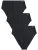Next Slip  zwart / wit