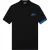 Malelions Men Captain Polo 2.0 | Black/Cobalt