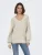 Only Onllucilla Ls Glitter V-neck Knt Trui 4579021 Birch Gold Glitter