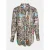 Mucho Gusto Blouse aachen in beige slangenprint met kleurrijke broches