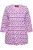 Ulla Popken Shirt  blauw / donkerblauw / grijs / lila