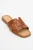 Notre Leer Plat Sandalen (Women)