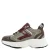 Go Banana’s chunky sneakers – kaki/donkerrood