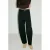 Mango barrel broek met ceintuur – zwart