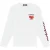 Malelions Men Sweet Summer Longsleeve T-Shirt | White