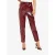 Josh V Dames broek bo berry red