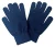 Gebreide magische handschoenen van thermo wolmix voor heren – Marine