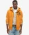 Vintage Athletic Hoodie met Rits Goud