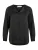 Vila Blouse Viellette V-neck L/s Satin Shirt – 14114164 Black Dames