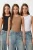 Fitted Katoenen 3-Pack Tanktop