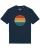 Watapparel Shirt ‘Retro Sunset Ocean’  navy / gemengde kleuren
