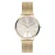 Liebeskind Berlin Analoog horloge  goud / wit