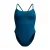 Speedo Dames Effen Racer Badpak (Groen)