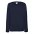 Fruit OF The Loom Dames Getailleerd lichtgewicht raglan sweatshirt (240 GSM) (Donker Marine)