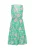 IZIA Jurk ‘Spring Summer’  turquoise / pink