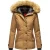 Navahoo Dames Winterjas Laura – Warm, Stijlvol & Met Afneembare Bontkraag