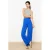 LOLALIZA wide leg high waist broek blauw
