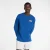 new balance Shirt  blauw / citroen / wit